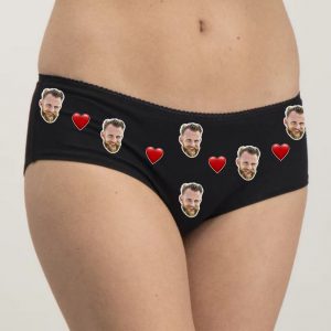 Personalised Cotton Face Knickers