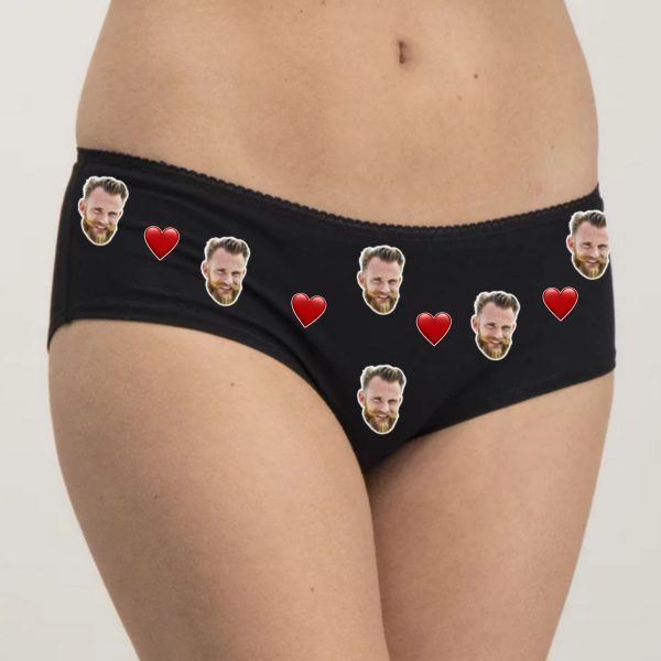 Personalised Cotton Face Knickers