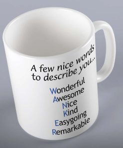 A few Nice Words Mug
