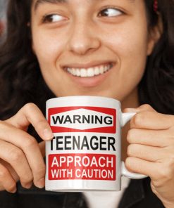 Warning - Teenager Approach With Caution