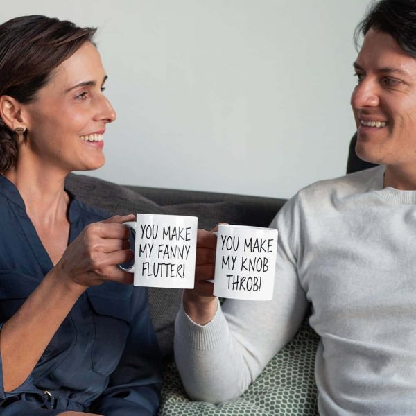 You Make My Knob Throb Mugs