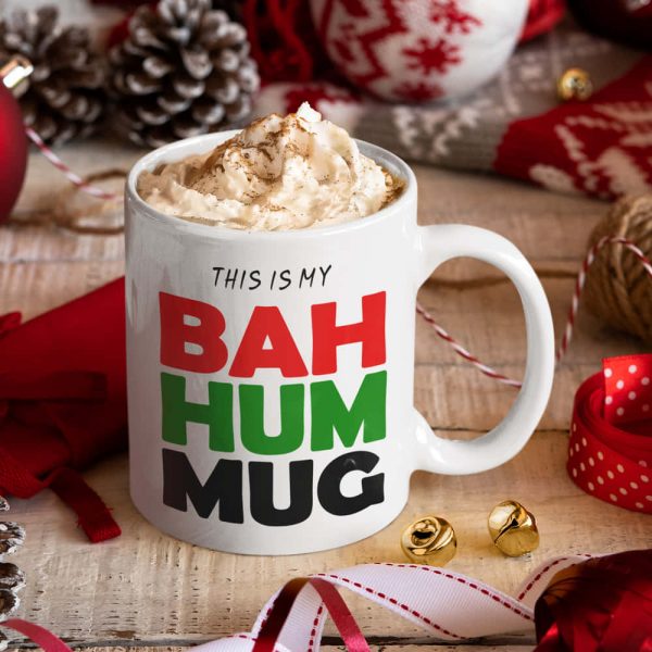 Bah Hum Mug Christmas Gift