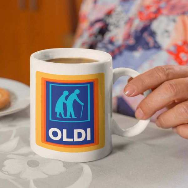 OLDI Mug - ALDI Spoof