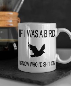 If I Was A Bird I Know Who I'd Shit On Funny Mug