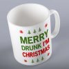 Merry Drunk I'm Christmas Gift Mug