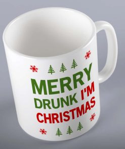 Merry Drunk I'm Christmas Gift Mug