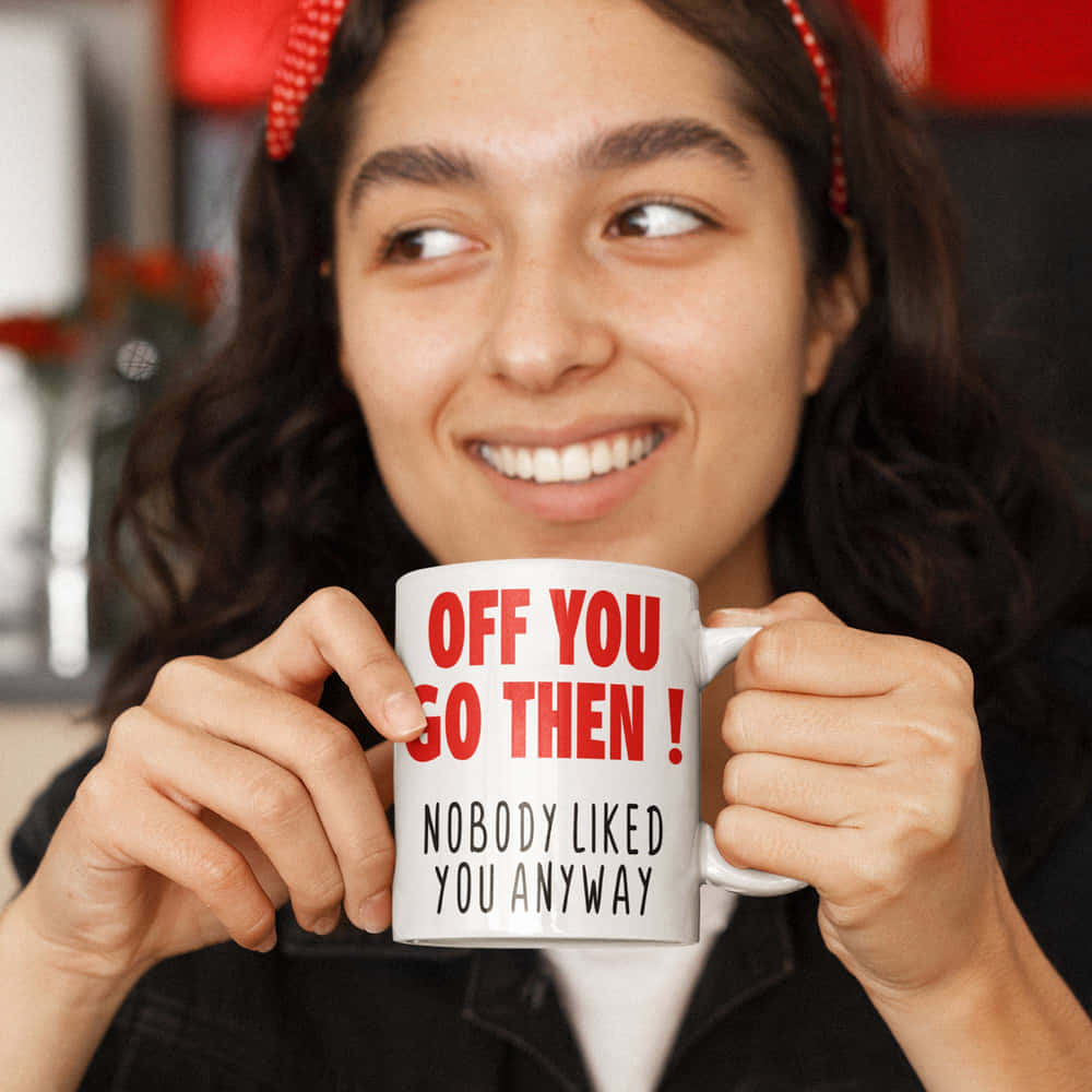 Off You Go Then Leaving Mug