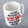 Secret Santa Funny Mug