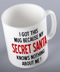 Secret Santa Funny Mug