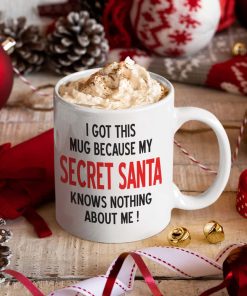 Secret Santa Funny Mug