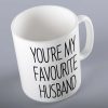 You're My Favourite Husband Mug