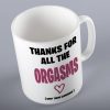 Thanks For All The Orgasms Mug