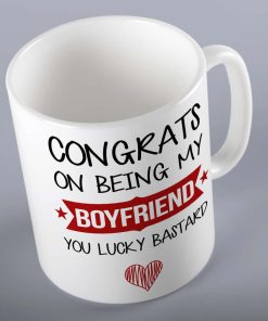 Congrats On Being My Boyfriend Mug